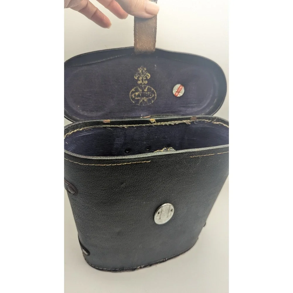 Tasco 10x50 Binoculars Model 312 Fully Coated Light Weight Case Black Vintage